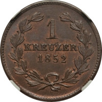 1 kreuzer - Baden