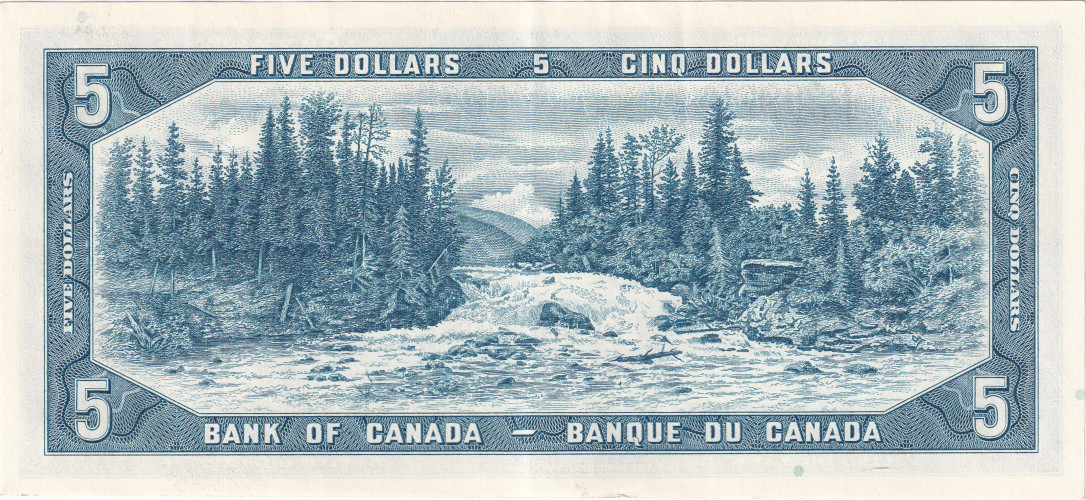 5 dollars - Bank of Canada