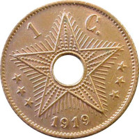 1 centime - Belgisch Congo