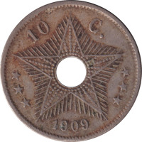 10 centimes - Belgisch Congo