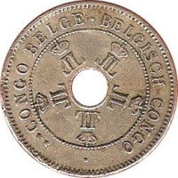 20 centimes - Congo Belge