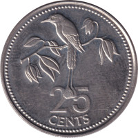 25 cents - Bélize