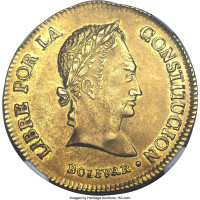4 escudos - Bolivia