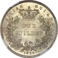1 guilder - British Guiana