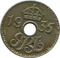 6 pence - British New Guinea