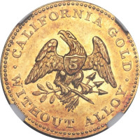 1/2 eagle - California