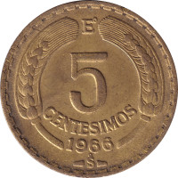 5 centesimos - Chile