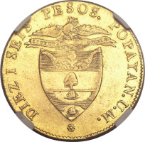 16 pesos - Confédération grenadine