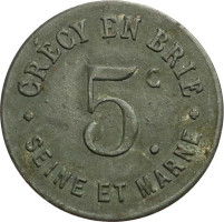 5 centimes - Crécy-en-Brie