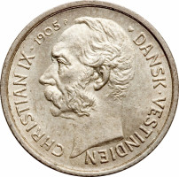 10 cents - Danish West Indies