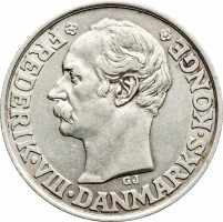 2 francs - Danish West Indies