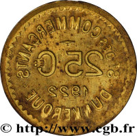 25 centimes - Dunkerque