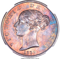 1/2 penny - Duodecimal Pound