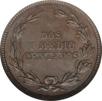 2 1/2 centavos - Équateur