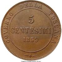 5 centesimi - Emilia
