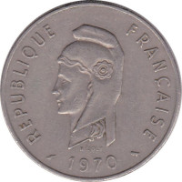 100 francs - Afars et Issas
