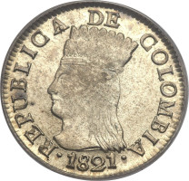 2 reales - Great Colombia