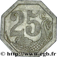 25 centimes - La Rochelle