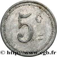 5 centimes - Laroque-d'Olmes