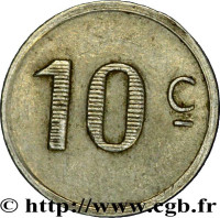 10 centimes - Lot