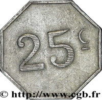 25 centimes - Lot