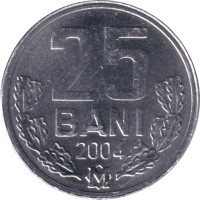 25 bani - Molvavia