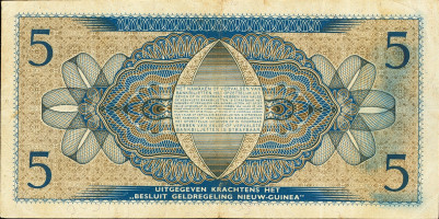 5 gulden - Netherlands New Guinea