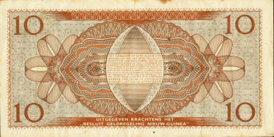 10 gulden - Netherlands New Guinea