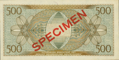 500 gulden - Netherlands New Guinea