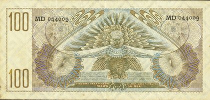 100 gulden - Nouvelle Guinée Néerlandaise