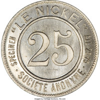 25 centimes - New Caledonia