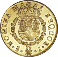 2 escudos - New Spain