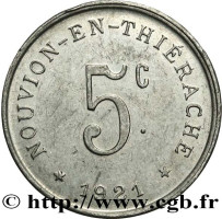 5 centimes - Nouvion-en-Thiérache