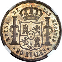 20 reales - Old regime