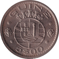 5 escudos - Portuguese Colony