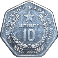 10 ariary - Republic