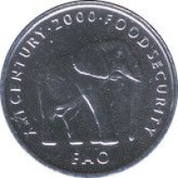 5 shillings - Republic