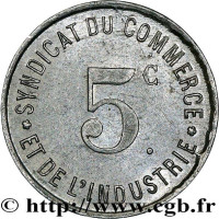 5 centimes - Rochefort sur Mer