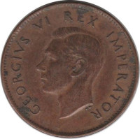 1/4 penny - South Africa