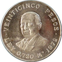 25 pesos - United States of Mexico