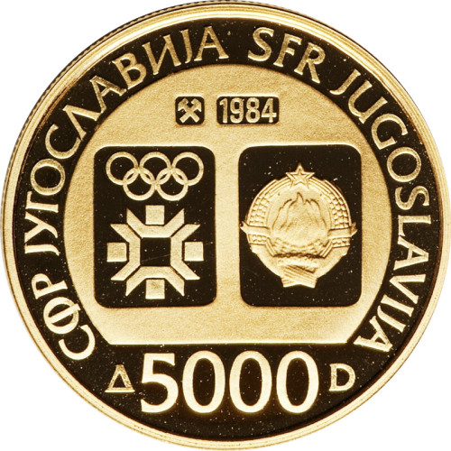 5000 dinara - Yougoslavie