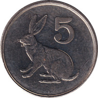 5 cents - Zimbabwé