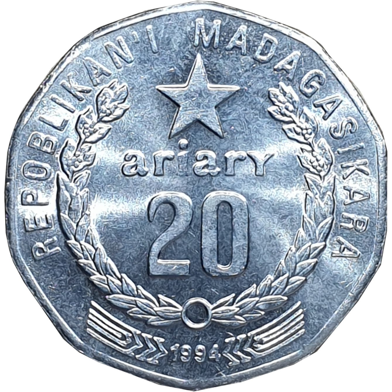 20 ariary - République malgache