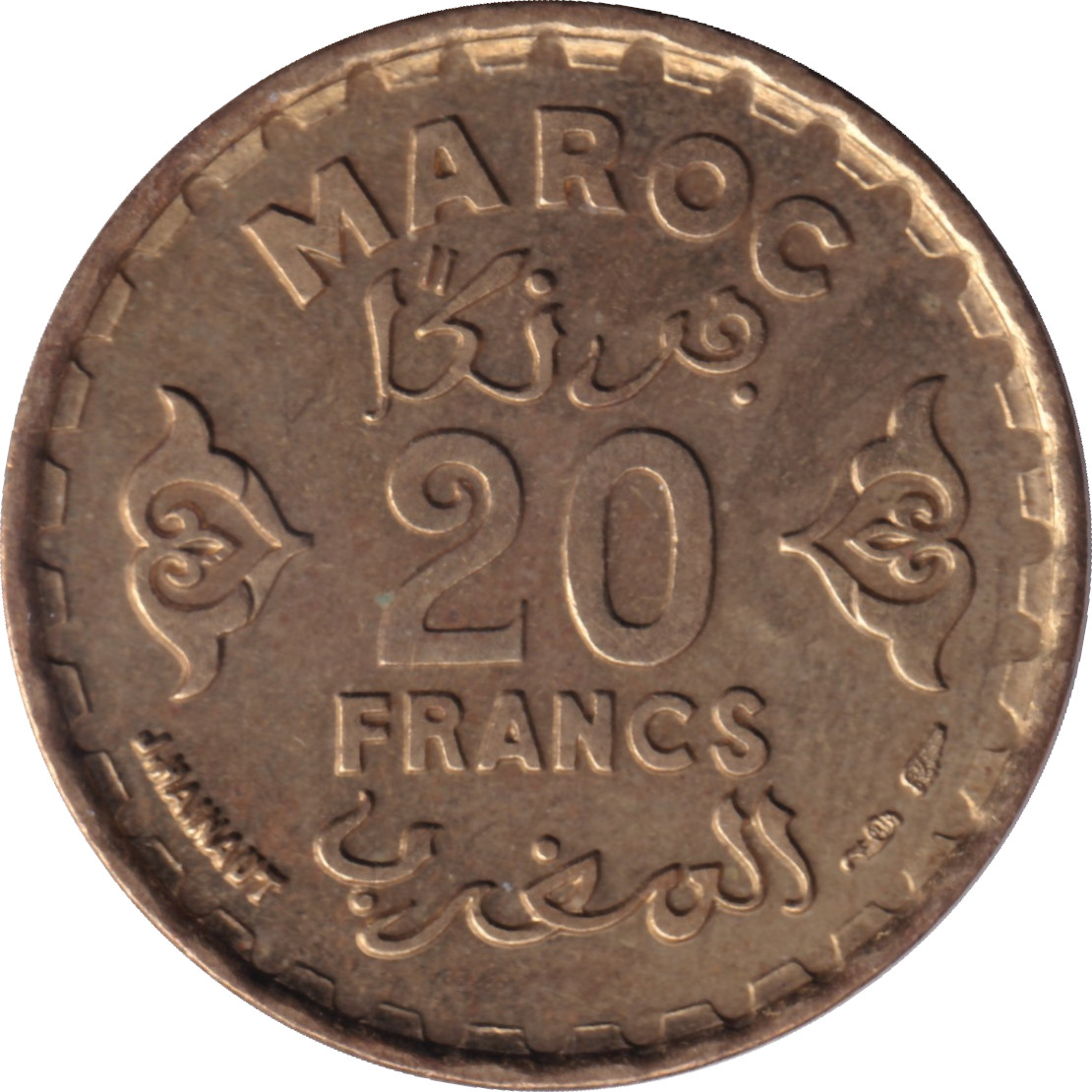 20 francs - Étoile - Petit module (23,5mm)