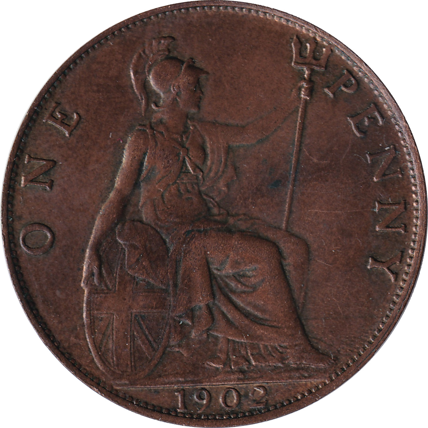 1 penny - Edouard VII