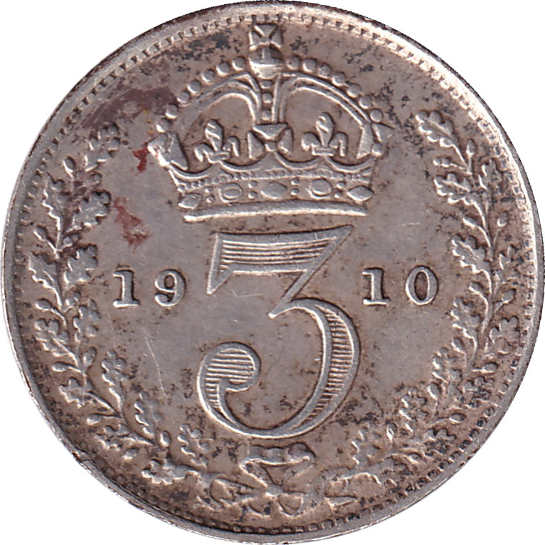 3 pence - Edouard VII