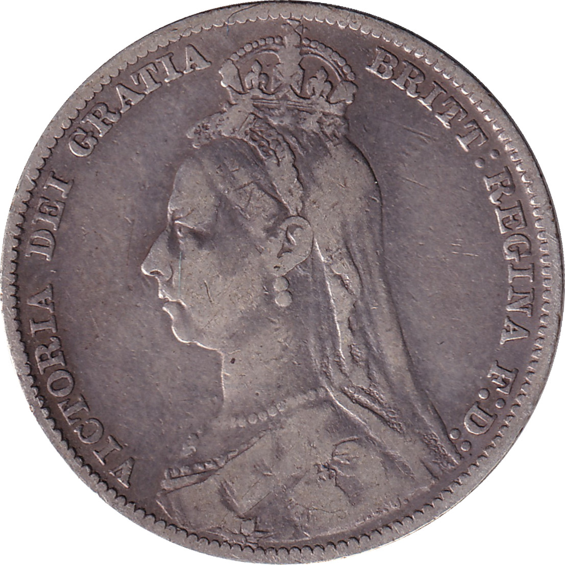 1 shilling - Victoria - Buste du Jubilé
