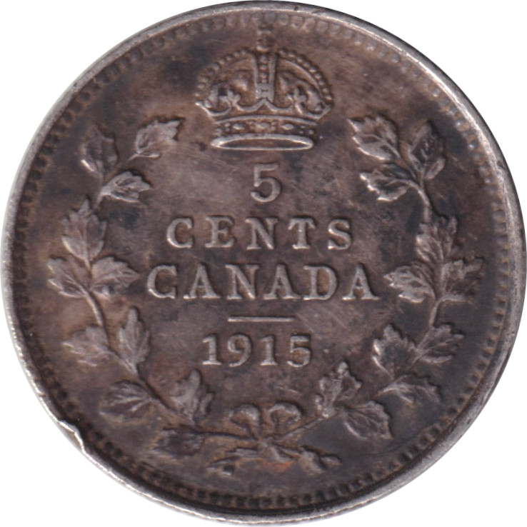 5 cents - George V - Petit module
