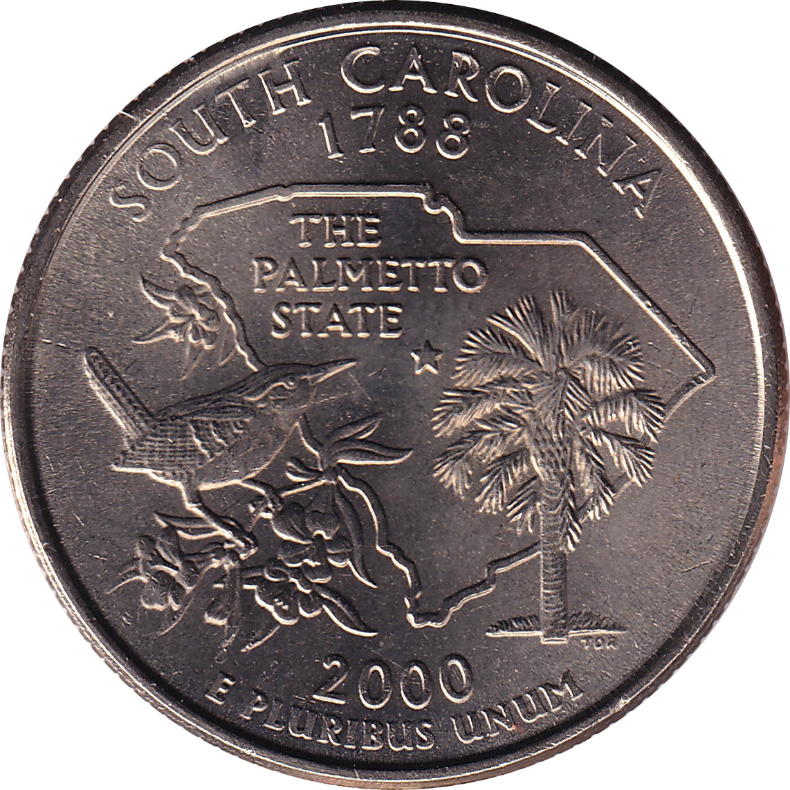 1/4 dollar - South Carolina
