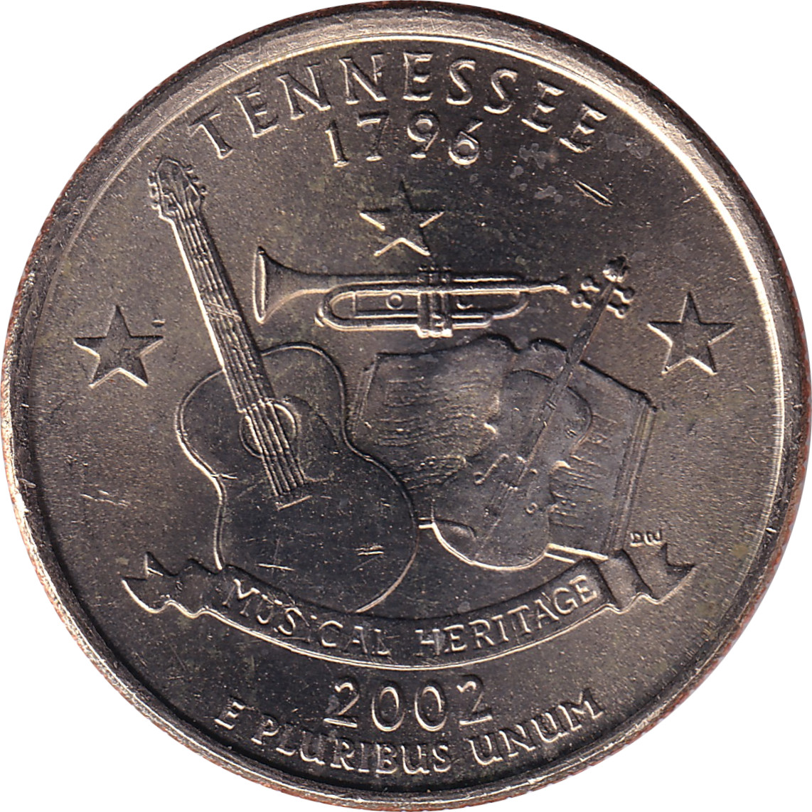 1/4 dollar - Tennessee